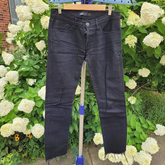 3x1 NYC M5 Button Fly Black Straight Leg Jeans size 29 - Picture 2 of 16